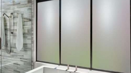 Folia na okno łazienkowe w stylu matowym - Sklep online z najlepszymi foliami do okien łązienkowych
